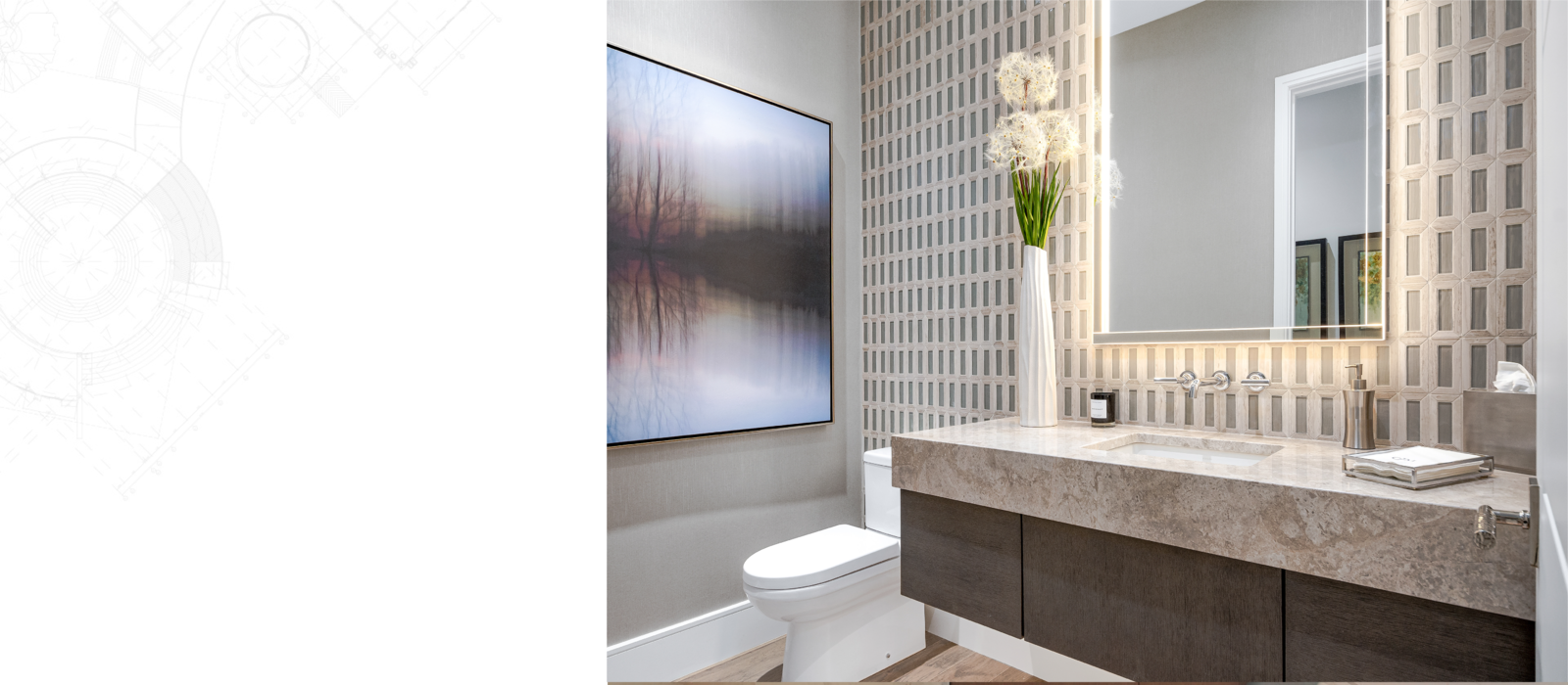Bathroom vanity remodeling project in Waterbury, CT