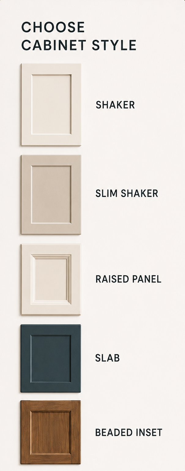 Kitchen cabinet design concept by Kitchenique Cabinetry