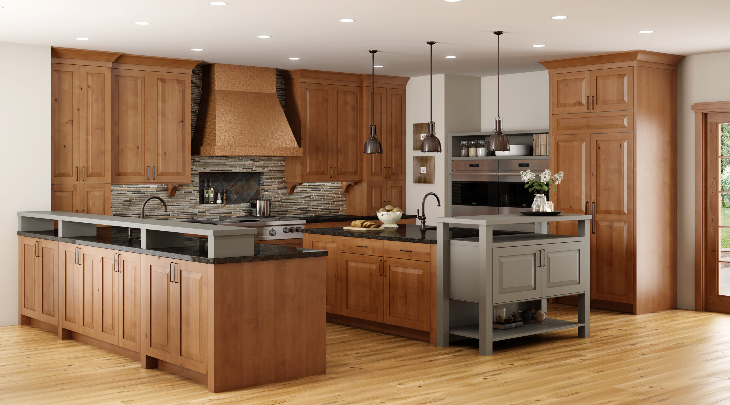 Kitchen cabinets Fairfield County CT homeowners chose, installed by Kitchenique