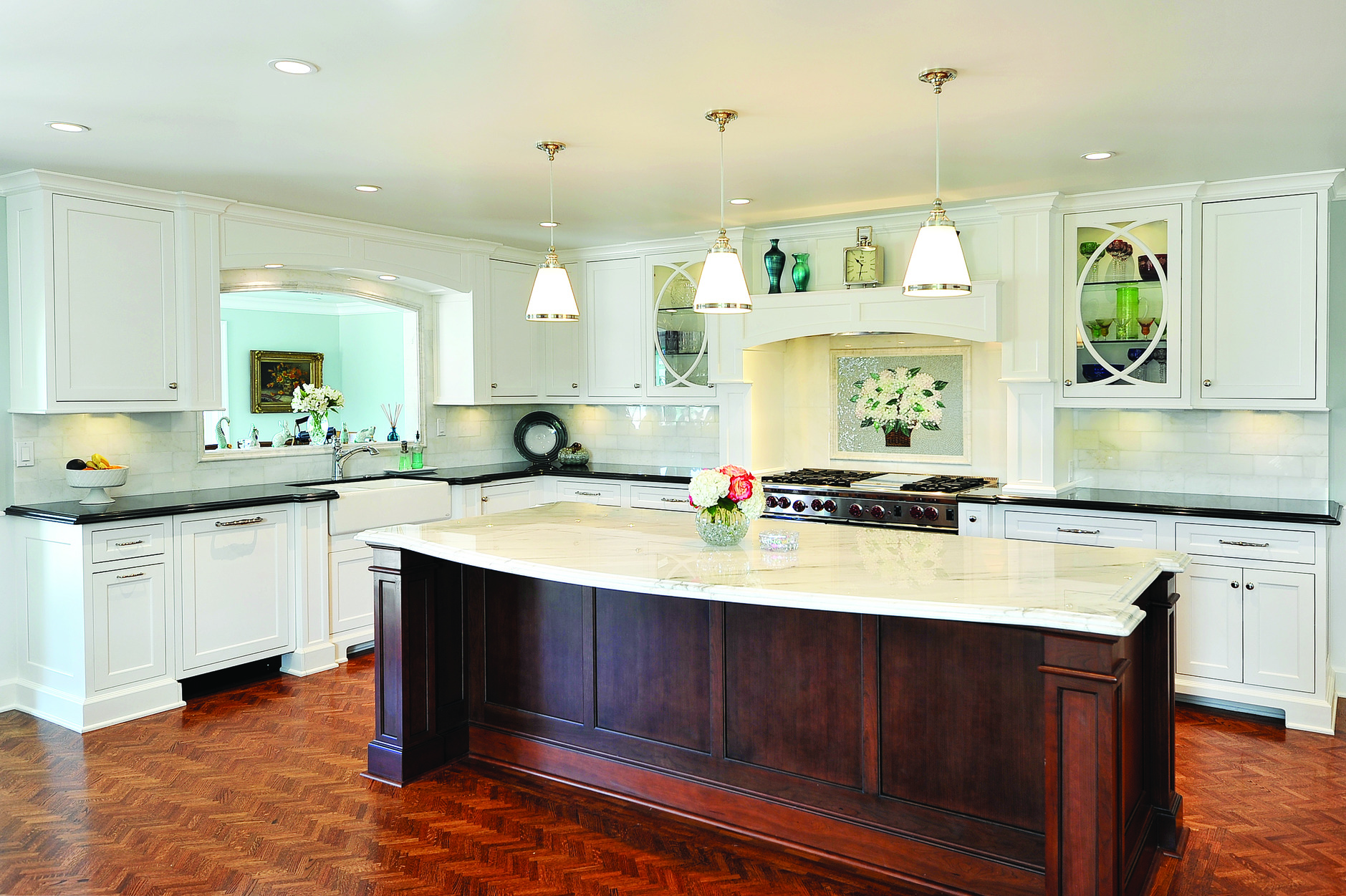 Kitchen cabinets Hartford County CT installation in the Farmington Valley