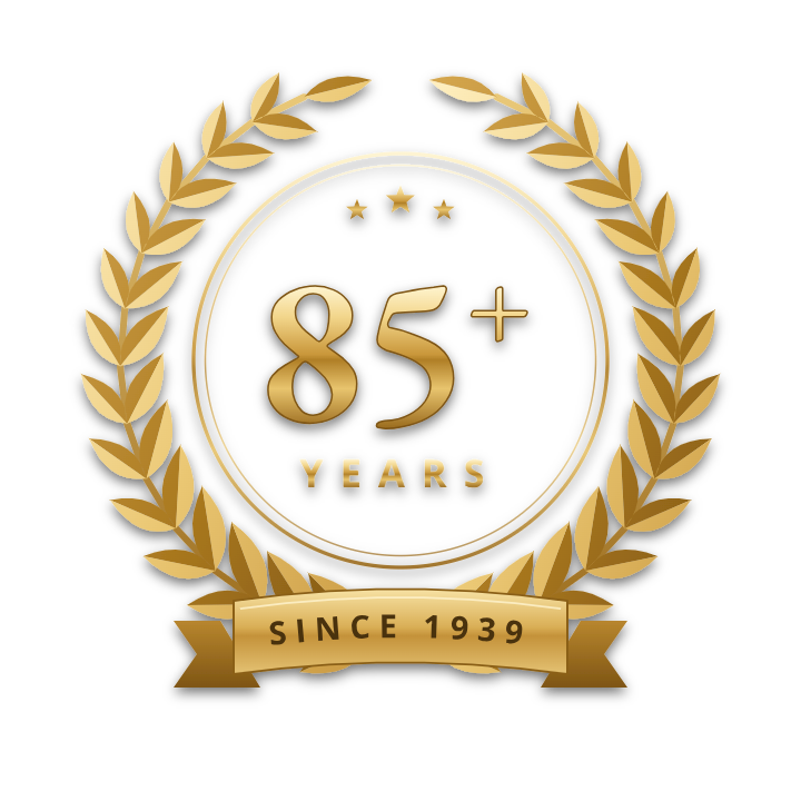 85+ years of experience - since 1939